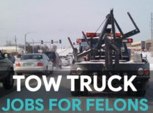 Jobs for felons as a tow truck driver